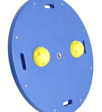 CanDo Balance Board Combo 16" circular wobble/rocker board - 2.5" height - blue