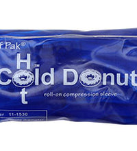 Relief Pak Cold n' Hot Donut Compression Sleeve - large (for 4-10" circumference) - Case of 10