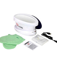 WaxWel Paraffin Bath - Standard Unit Includes: 65 Liners, 1 Mitt, 1 Bootie and 6 lb Wintergreen Paraffin