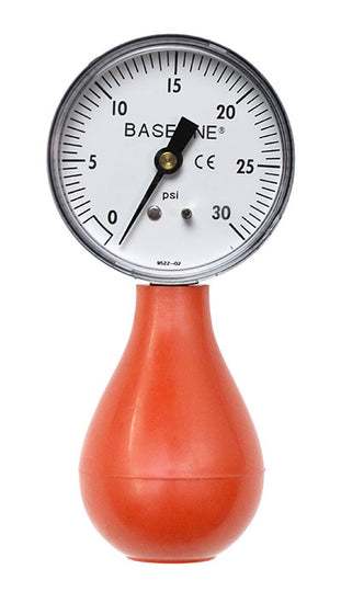 Baseline Dynamometer - Pneumatic Squeeze Bulb - 15 PSI Capacity, with reset