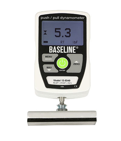 Baseline Gauge Tester with Push-Pull Dynamometer