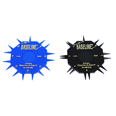 Baseline, 2-point Disk-Criminator, 2 Disk Set, Metal Tips