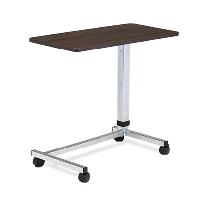 Acrobat Overbed Table, Adjustable Height, Tilt Top, White Birch