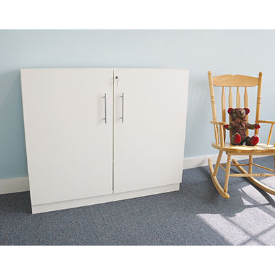 Whitney White Five Section Coat Locker