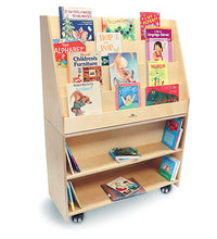 Two-Sided Mobile Book Display