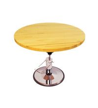 Large Round Table, Adjustable, 42"