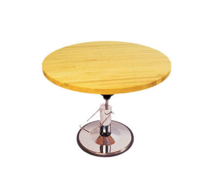 Large Round Table, Adjustable, 42"