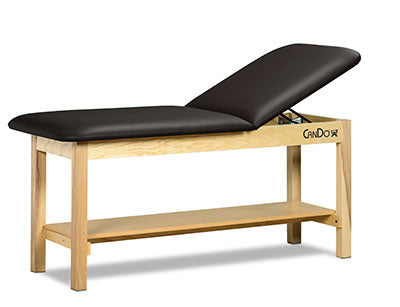 CanDo Treatment Table w/ Adjustable Back, 400 LB Capacity, 72"L x 30"W x 31"H