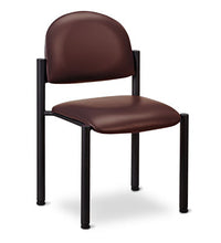 Clinton, Gray Frame Chair, No Arms, Extra Wide