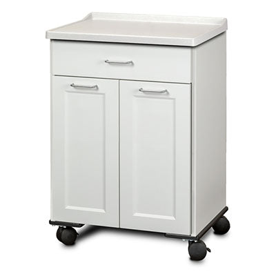 Clinton, Fashion Finish Mobile Treatment Cabinet, Molded Top, 2 Doors, 1 Drawer