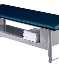 Tri W-G Treatment Table, Motorized Hi-Lo 3 section, elevated center, 27" x 76", w/ casters