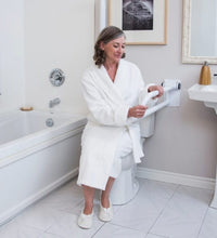 P.T. Rail™, Hinged 32" Length, Right Side, White