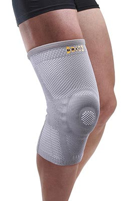 Uriel Genusil Rigid Knee Sleeve, Patella Support, XX-Large, Blue