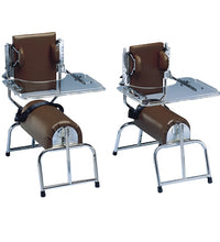 Knee abductor for deluxe adjustable chairs