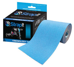Strapit Kinesiology Tape, 4 in x 5.5 yds, Blue