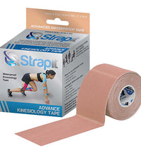 Strapit Advance Kinesiology Tape, 2 in x 5.5 yds, Tan