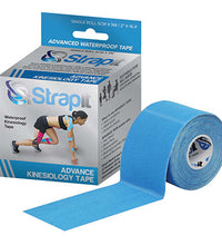Strapit Advance Kinesiology Tape, 2 in x 5.5 yds, Blue