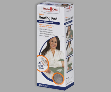 THERACARE™ Deluxe Heating Pad Moist/Dry Heat Therapy