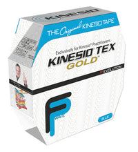 Kinesio Tape, Tex Gold FP, 2" x 34 yds, Blue, Bulk Roll