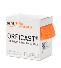 Orficast Thermoplastic Tape, 2" x 9', Orange