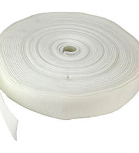 2-sided hook/loop - 2" x 25 yard - White