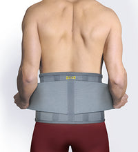 Uriel Lumbar Belt, Gray, Medium