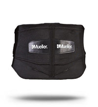 Mueller Lumbar Back Brace w/ Removable Pad, Black, OSFM