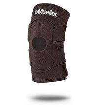 Mueller Adjustable Knee Support, Neoprene Blend, Open,  Black, OSFM