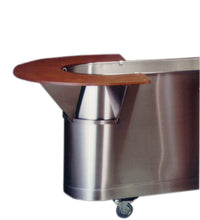 Adjustable headrest for stainless steel whirlpool