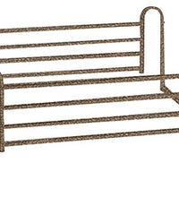 Half Length Bed Rails for Bariatric Lightweight Homecare Beds, Pair