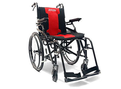 So Lite, Super Lightweight Folding Wheelchair, Blue Frame