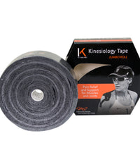 KT TAPE, Uncut 2" x 125', Black