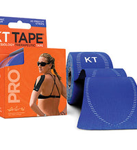 KT TAPE PRO, Precut 10" Strip (20 each), Sonic Blue