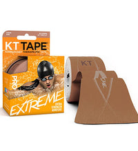 KT TAPE PRO Extreme, Precut 10" Strip (20 each), Titan Tan