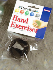 Thera-Band Hand Exercise Ball XL-Black Extra-Firm