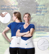 Triple Action Elastic Back Support with Pad