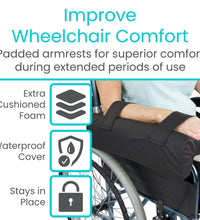 Lateral Wheelchair Armrest