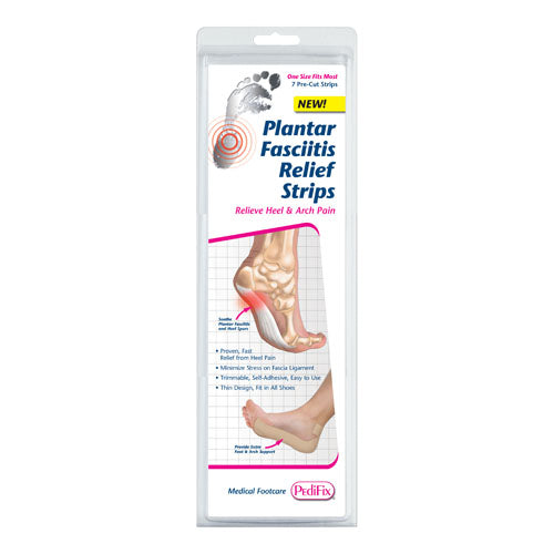 Plantar Fasciitis (Pack/7) Relief Strips One Size