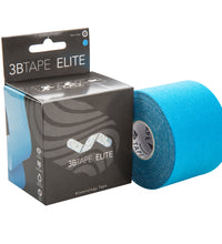 3BTAPE ELITE – kinesiology tape – blue, 16’ x 2” roll