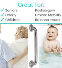 Textured Metal Grab Bar