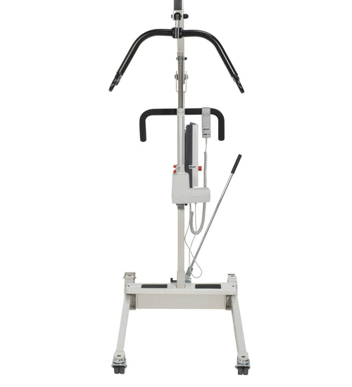 Bariatric Battery Powered Electric Patient Lift with Four Point Cradle and Rechargeable, Removable Battery