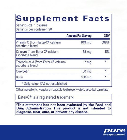 Ester-C® & flavonoids