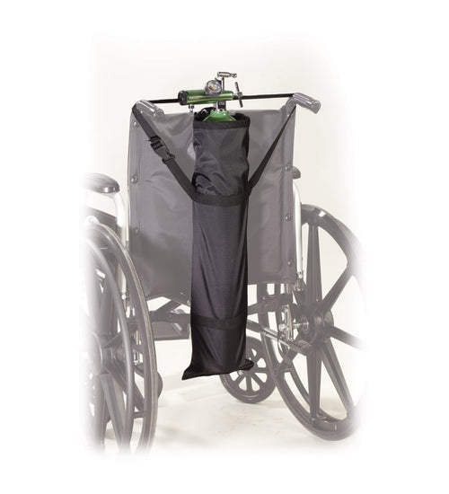 Wheelchair Carry Pouch for Oxygen Cylinders