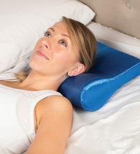 Ab Contour Pillow Blue