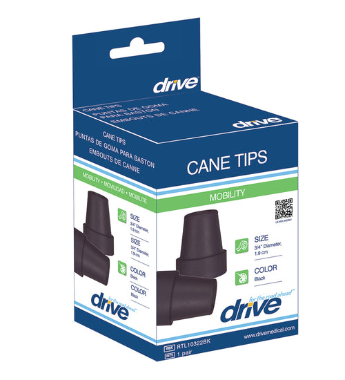 Replacement Cane Tip, 3/4" Diameter