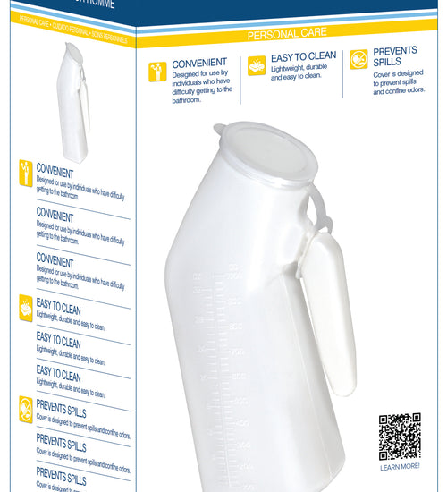 Lifestyle Incontinence Aid Male Urinal
