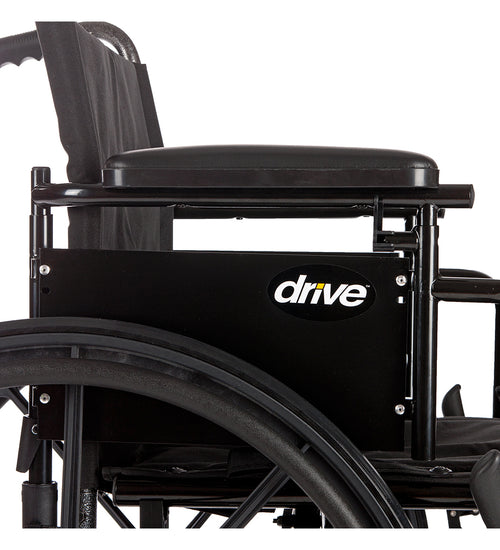 Cruiser X4 Lightweight Dual Axle Wheelchair with Adjustable Detatchable Arms