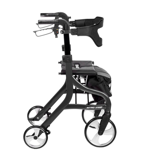 Nitro Sprint Rollator Rolling Walker, Tall