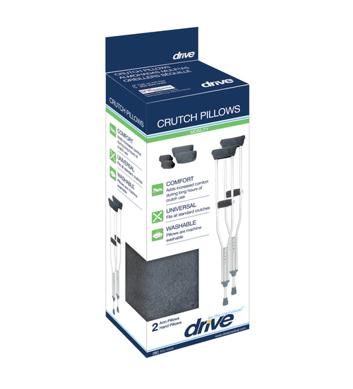 Crutch Pillows Accessory Kit, 1 Pair