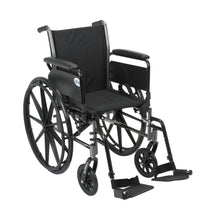 Cruiser III Light Weight Wheelchair with Flip Back Removable Arms